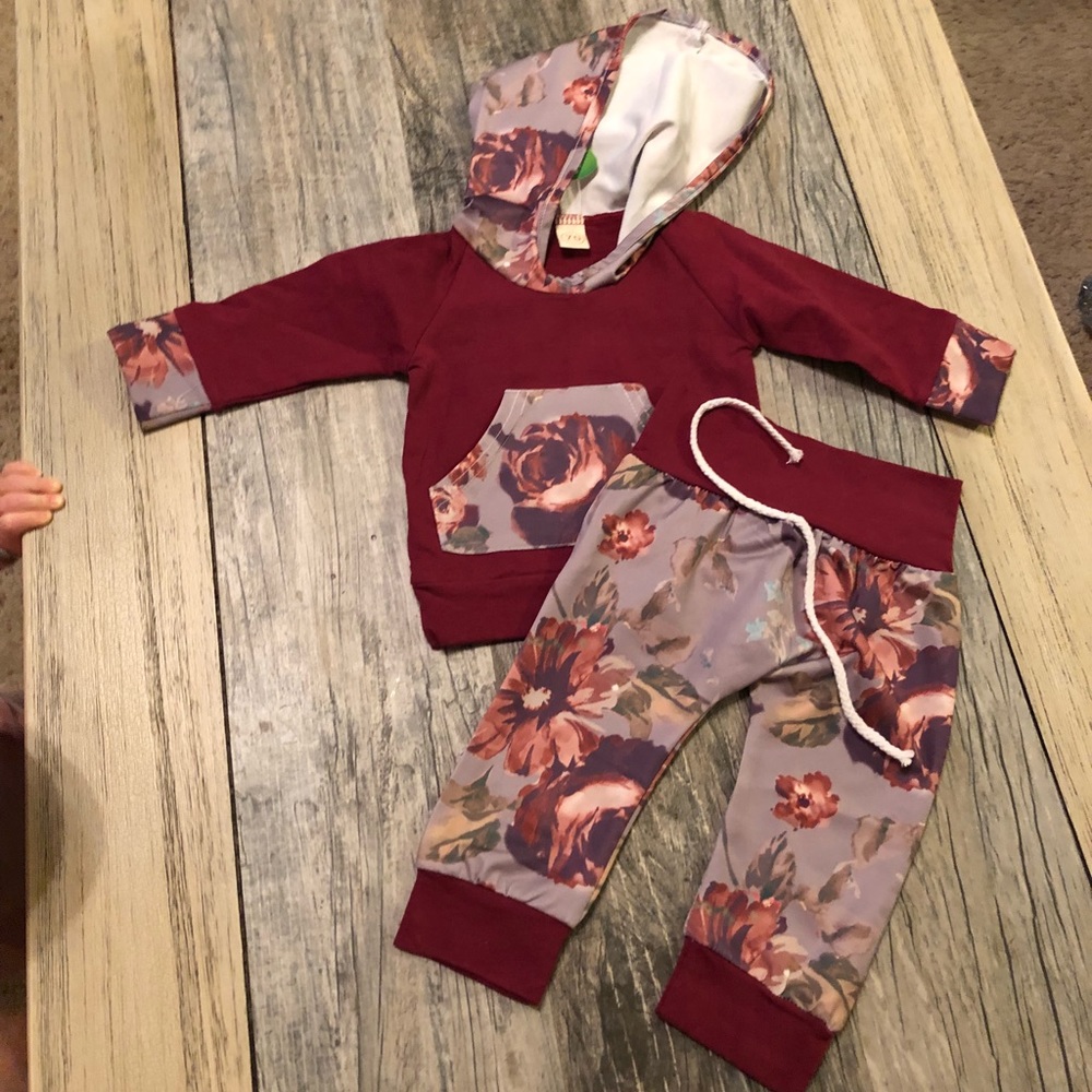 Girls hoodie set